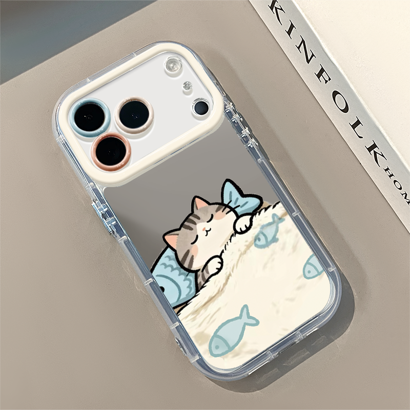 Cartoon Cute Kitten Fish Heali - Phone Cases Xr Cute review and price