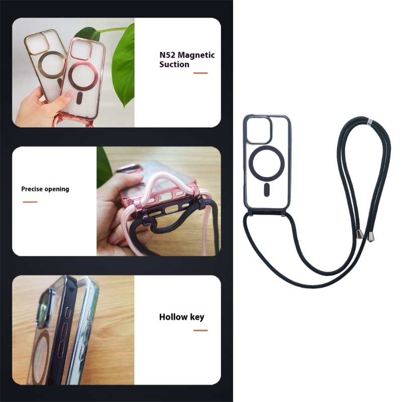Case With Detachable Lanyard B - Phone Cases Best review and price