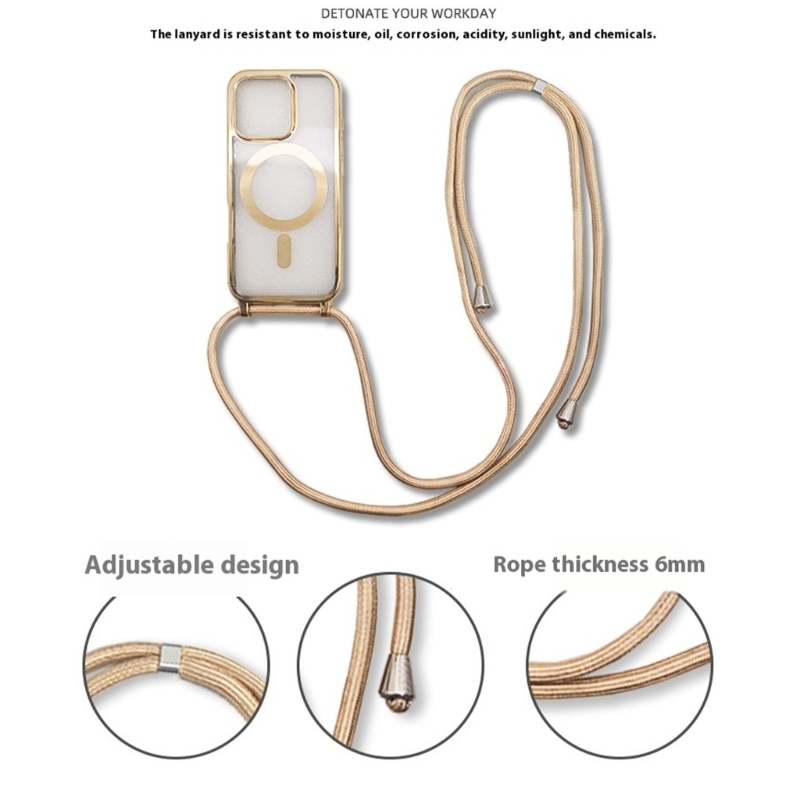 Case With Detachable Lanyard B - Phone Cases Best review and price