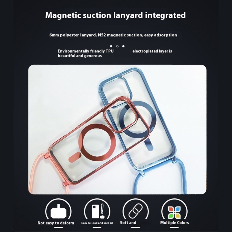 Case With Detachable Lanyard B - Phone Cases Best review and price