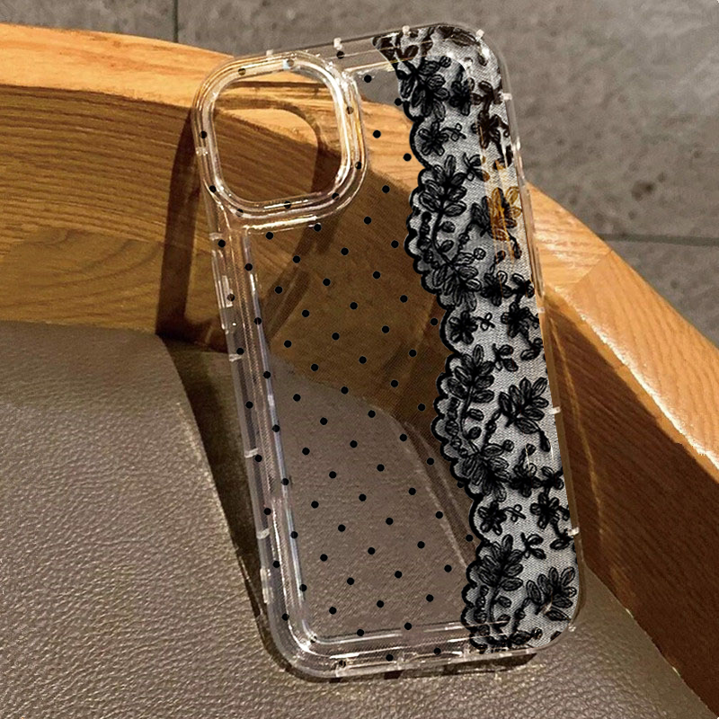Vogue Dotted Lace Splicing Pho - Phone Cases Vogue review and price