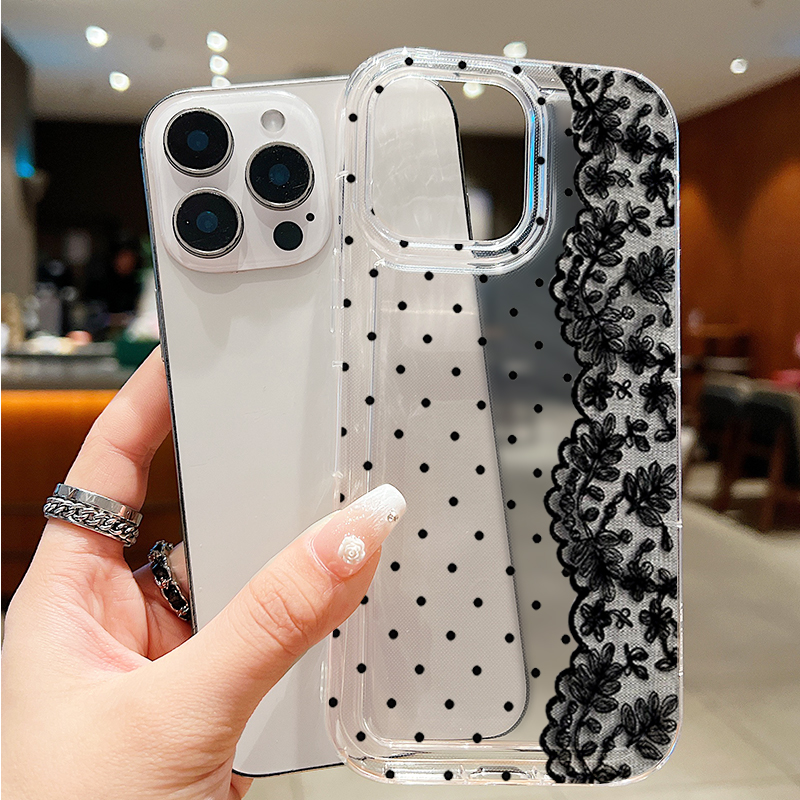 Vogue Dotted Lace Splicing Pho - Phone Cases Vogue review and price