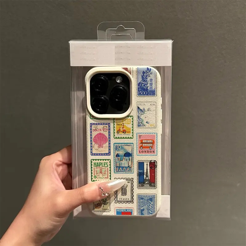 Vibrant Retro Stamp Lichee Des - Phone Cases Art review and price