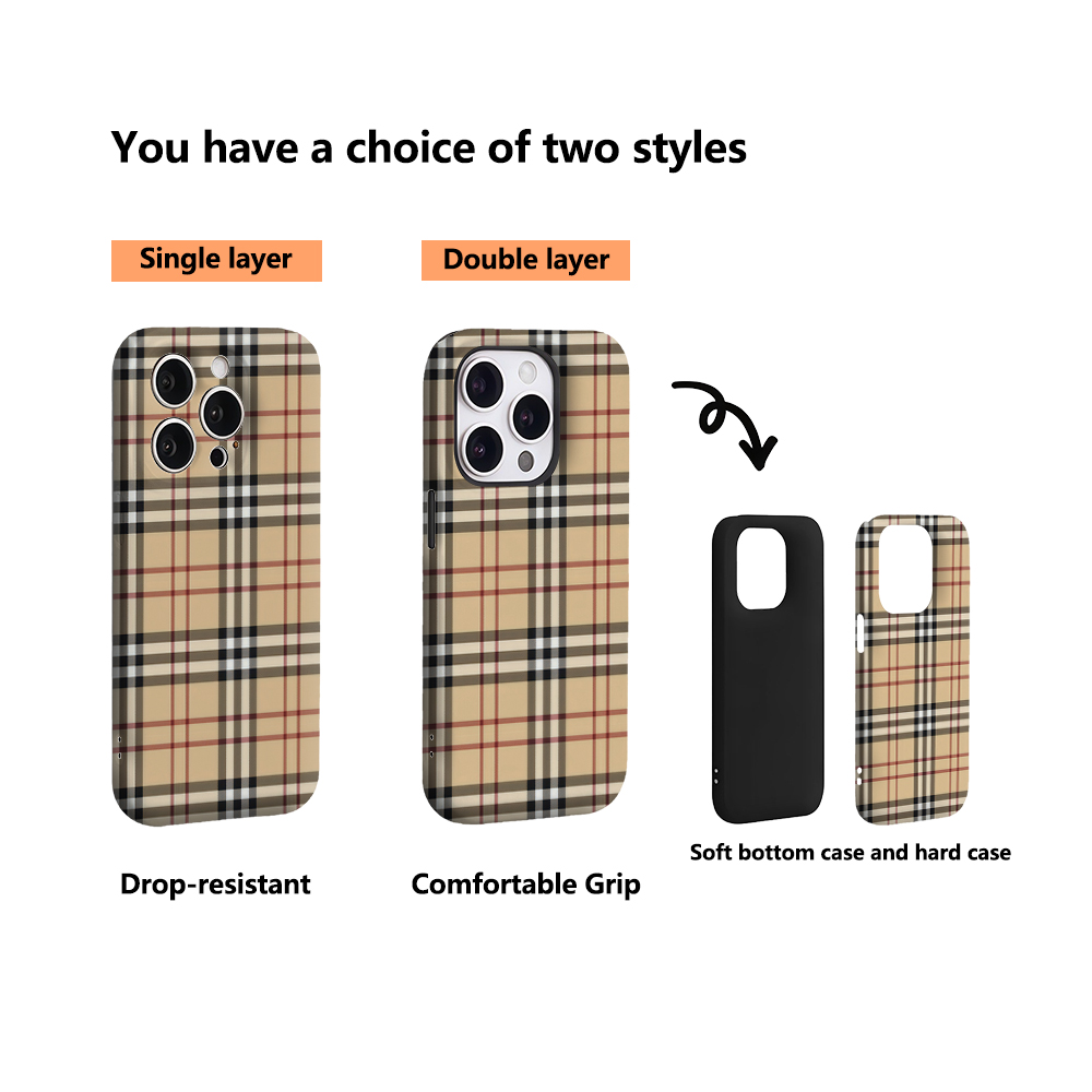 Brown Cloth Pattern IPhone17 M - Phone Cases Dior review and price
