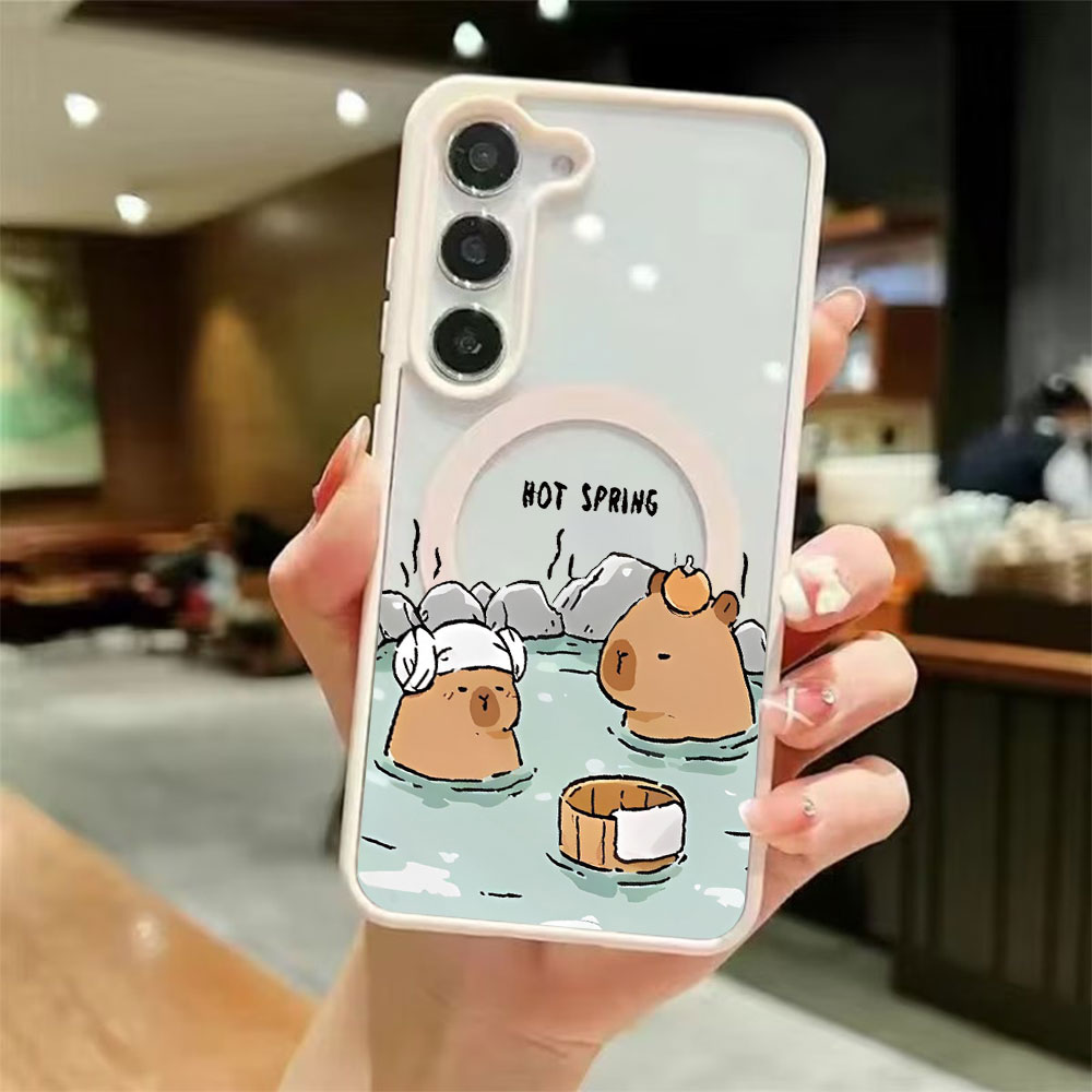 Color Transparent Magnetic Pho - Phone Cases Galaxy S25 review and price