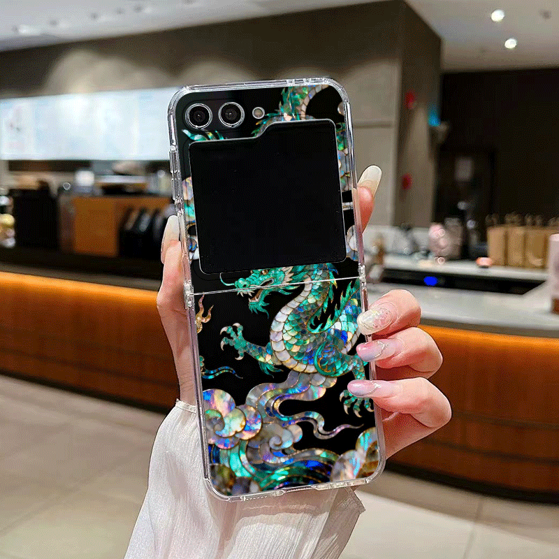 Stylish Tiger Dragon Marble Te - Phone Cases Z Fold 7 review and price
