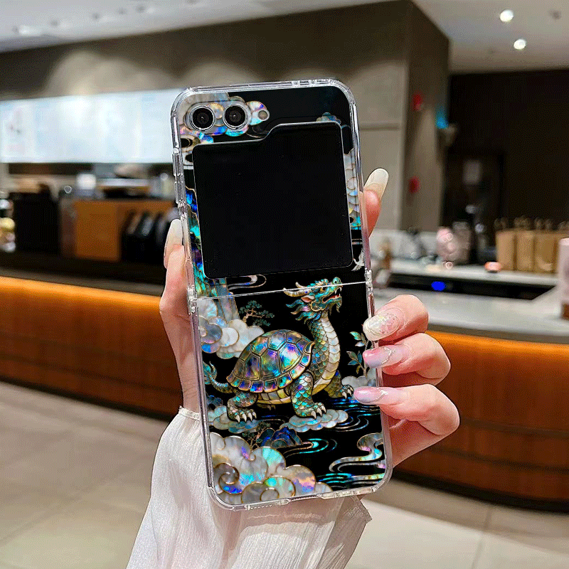 Stylish Tiger Dragon Marble Te - Phone Cases Z Fold 7 review and price