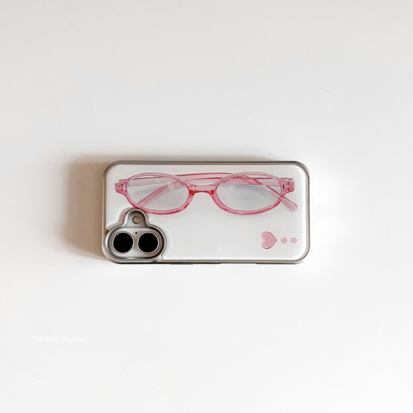 Korean ins Girl Heart Pink Gla - Phone Cases Xr Cute review and price