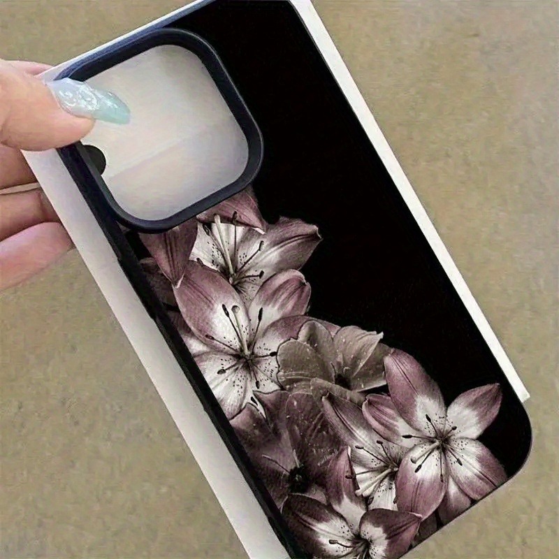 1 Piece of Dark Purple Lily Pa - Phone Cases You Can Design review and price