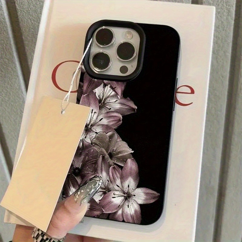 1 Piece of Dark Purple Lily Pa - Phone Cases You Can Design review and price