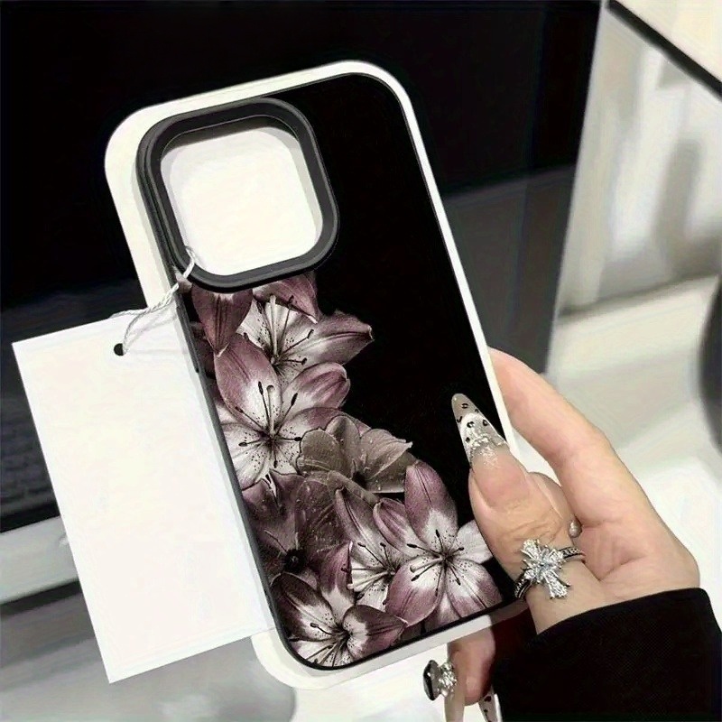 1 Piece of Dark Purple Lily Pa - Phone Cases You Can Design review and price