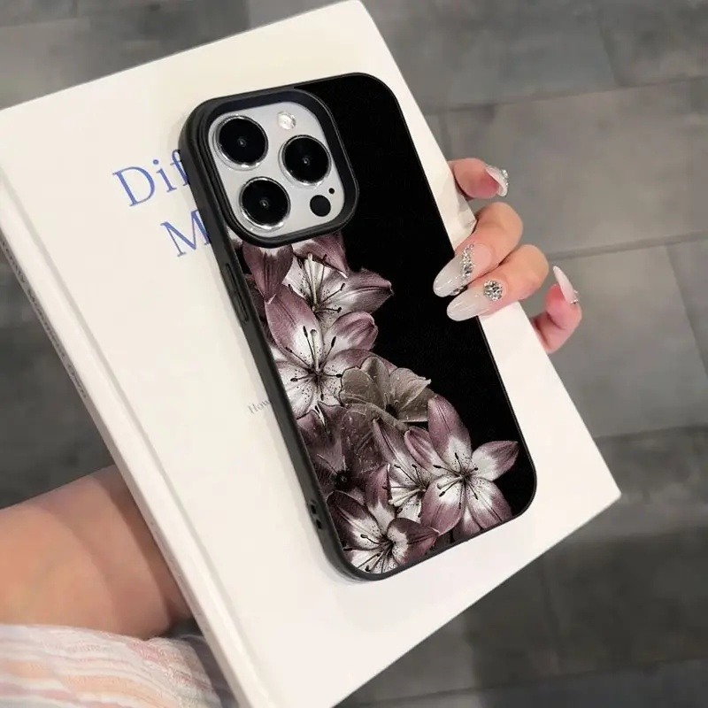 1 Piece of Dark Purple Lily Pa - Phone Cases You Can Design review and price