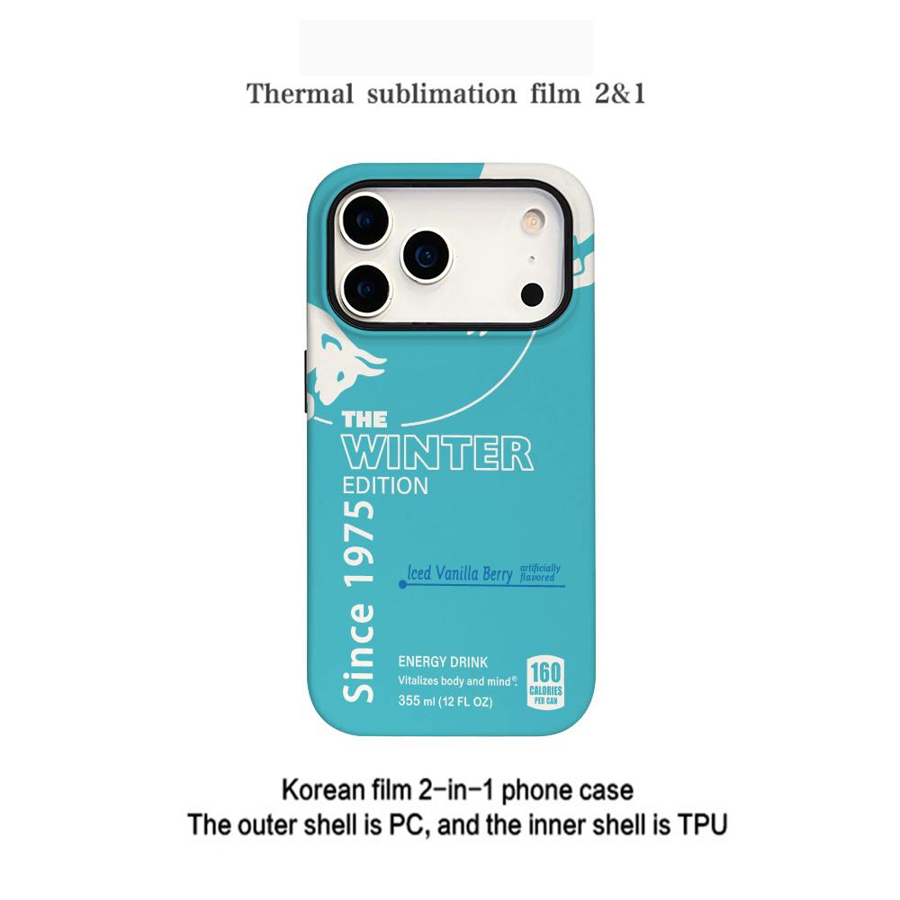 Creative bull winter drink sty - Phone Cases Art review and price