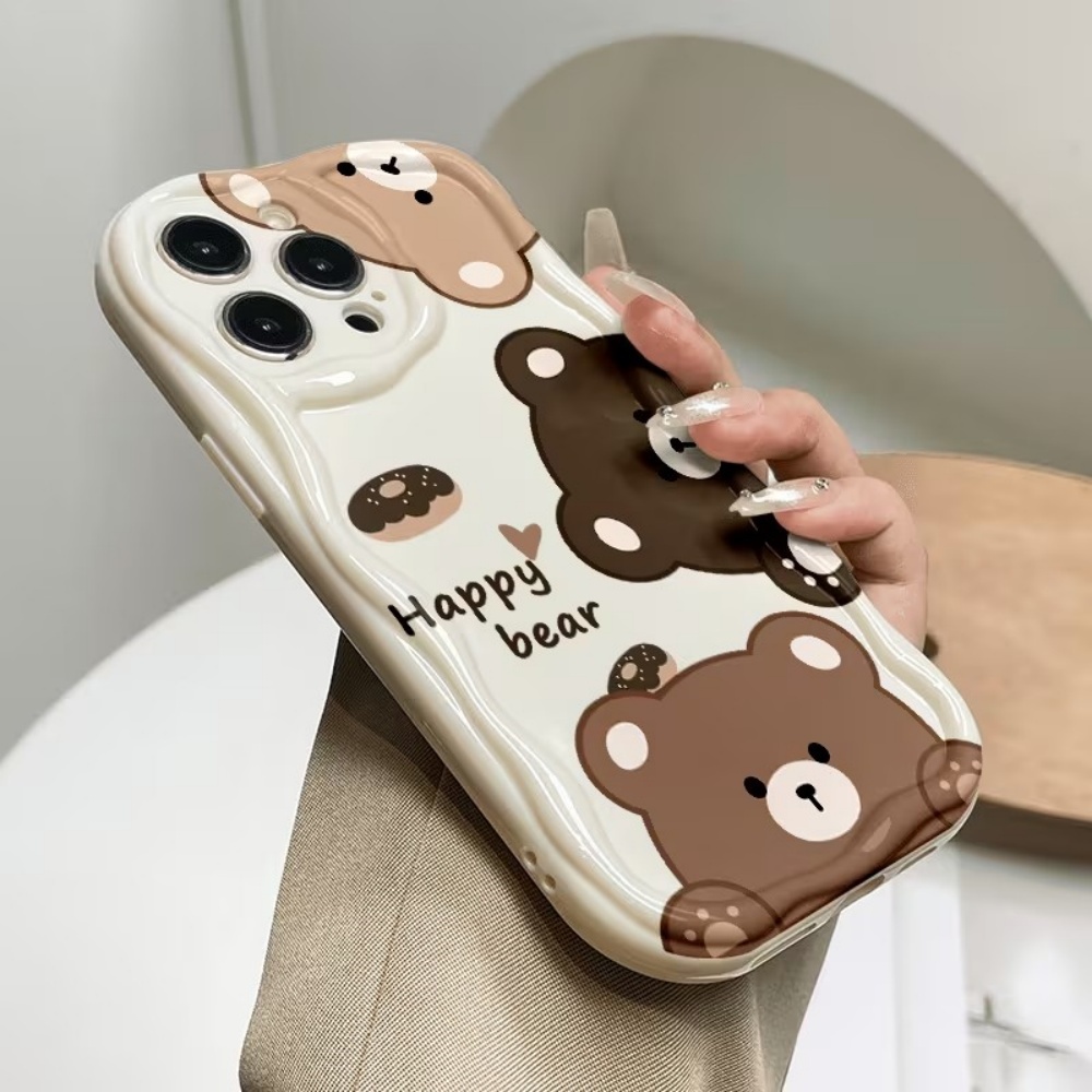 Cute Bear Cool Tiger Pattern P - Phone Cases Xr Cute review and price