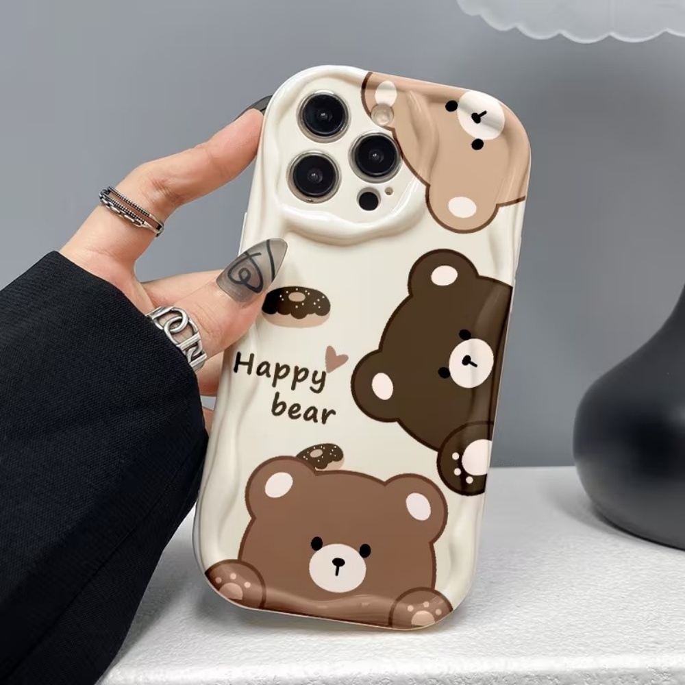 Cute Bear Cool Tiger Pattern P - Phone Cases Xr Cute review and price