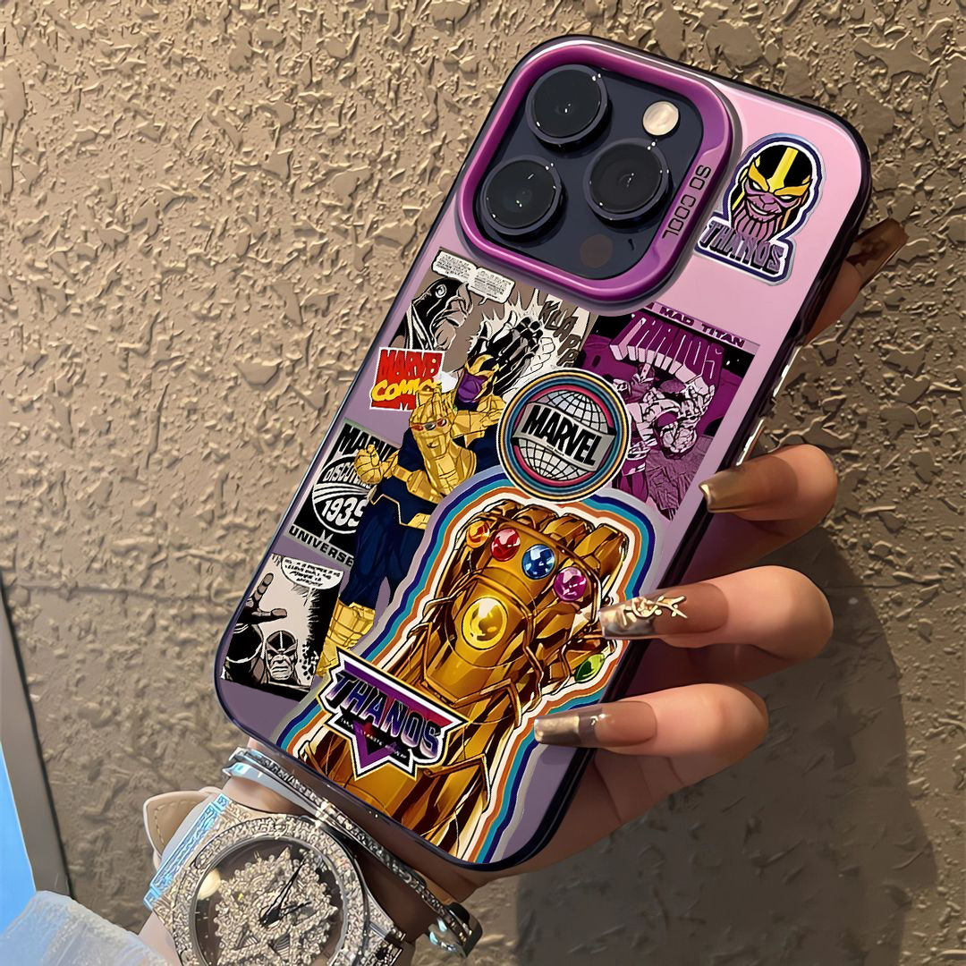 Retro Thanos Avengers Phone Ca - Phone Cases Rimowa review and price