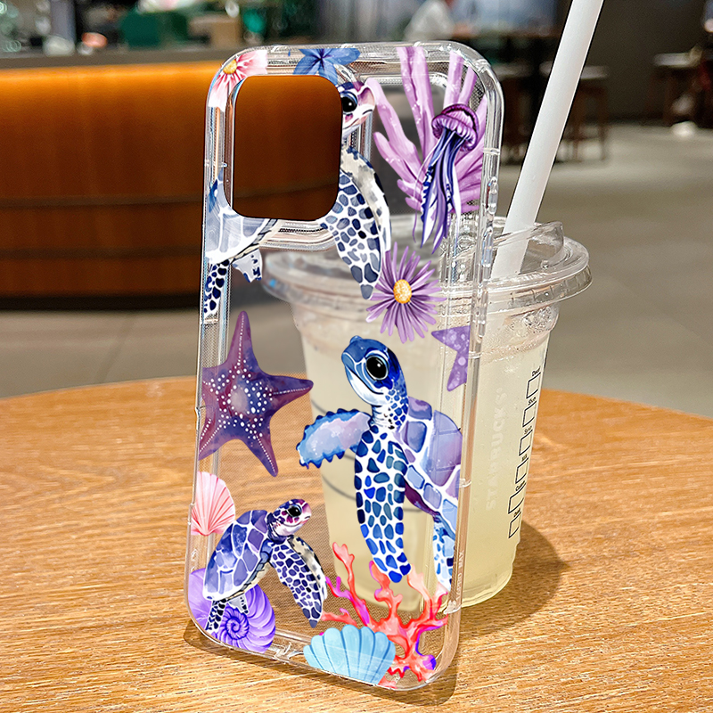 Vogue Watercolor Turtle Ocean  - Phone Cases Vogue review and price
