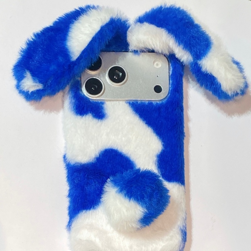 Cute Rabbit Design Fluffy Phon - Phone Cases 13 review and price