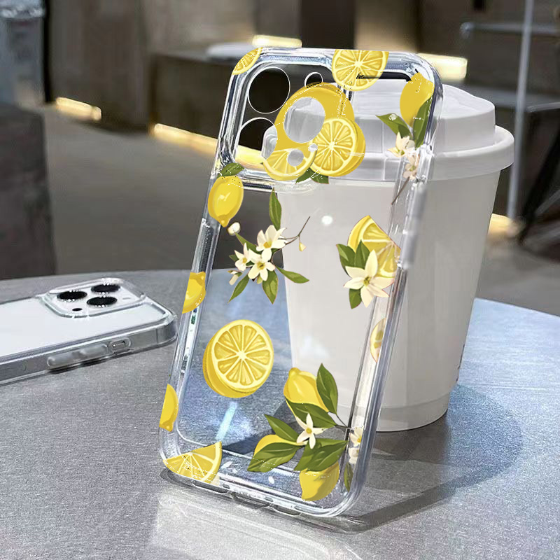 Summer Fruit Lemon Flower Clea - Phone Cases Galaxy S25 review and price