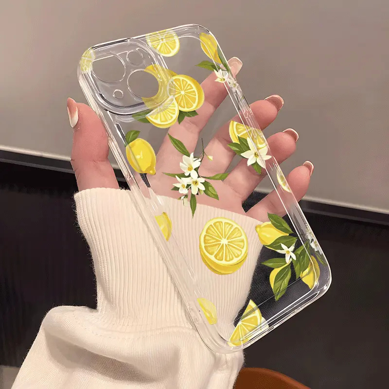 Summer Fruit Lemon Flower Clea - Phone Cases Galaxy S25 review and price