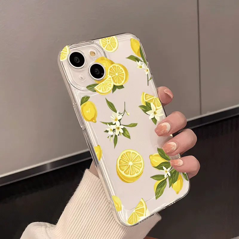Summer Fruit Lemon Flower Clea - Phone Cases Galaxy S25 review and price