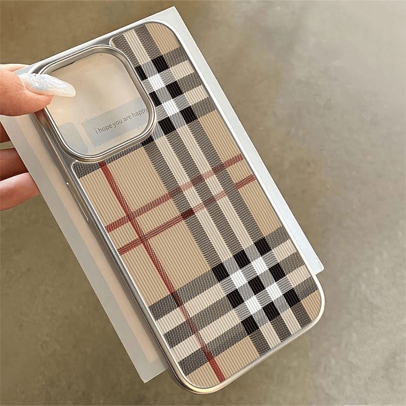 Luxury fashion plaid Phone Cas - Phone Cases Dior review and price