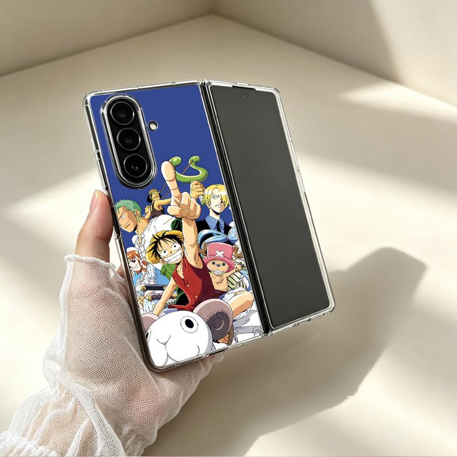 Anime Monkey D Luffy Transpare - Phone Cases Z Fold 7 review and price