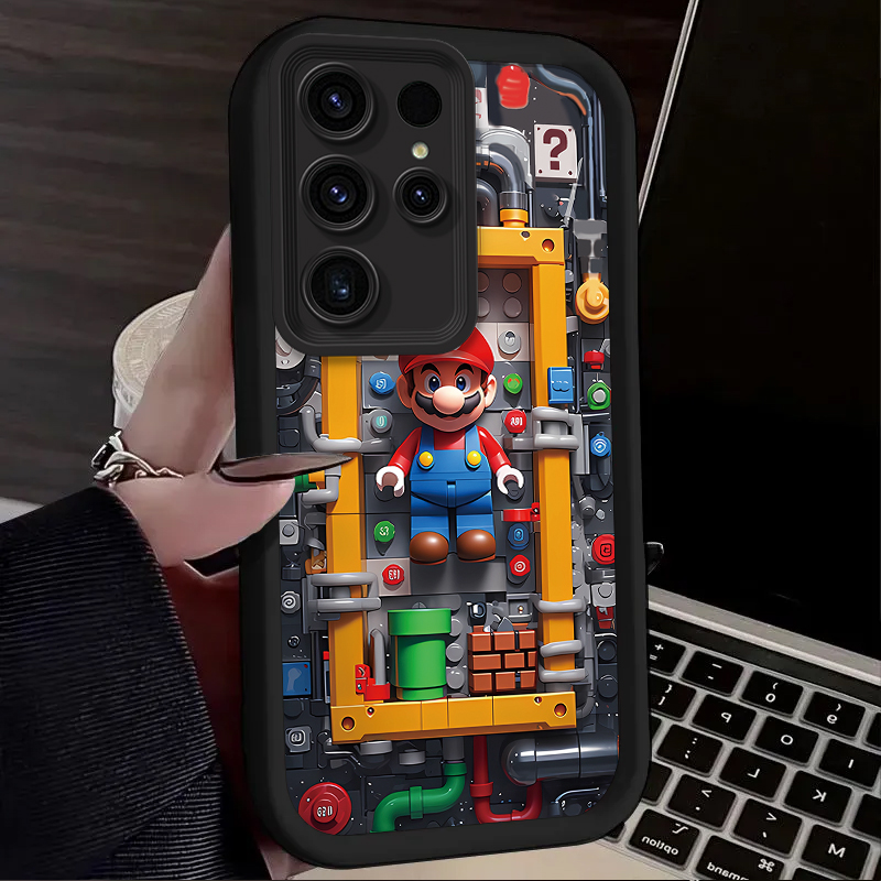 Toy Blocks M-Marios Phone Case - Phone Cases Galaxy S25 review and price