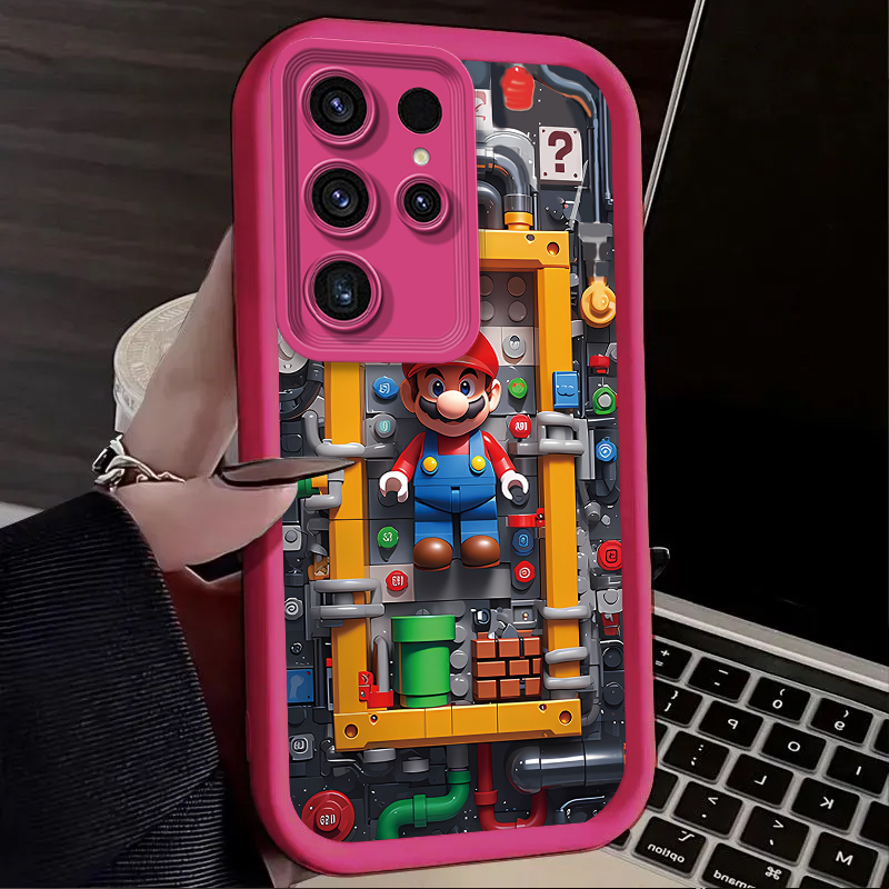 Toy Blocks M-Marios Phone Case - Phone Cases Galaxy S25 review and price